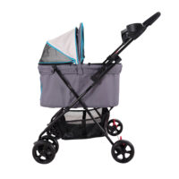 Affordable dog stroller Ibiyaya Easy Strolling Pet Pram Grey