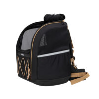 Ibiyaya Champion large dog backpack colour black