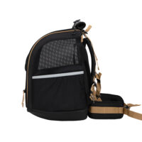 Ibiyaya Champion large dog backpack colour black