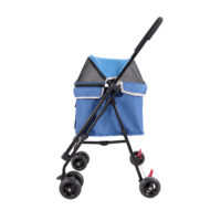 Lightweight stroller for small pets. Ibiyaya Astro Go Lite blue