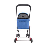 Lightweight stroller for small pets. Ibiyaya Astro Go Lite blue