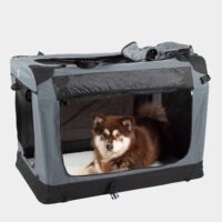 Travel crate for dogs