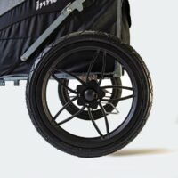 InnoPet Sporty EVR Dog stroller with sturdy rubber wheels for all terrains