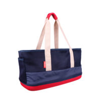 Ibiyaya Breathable pet carrier for dachshunds Navy blue