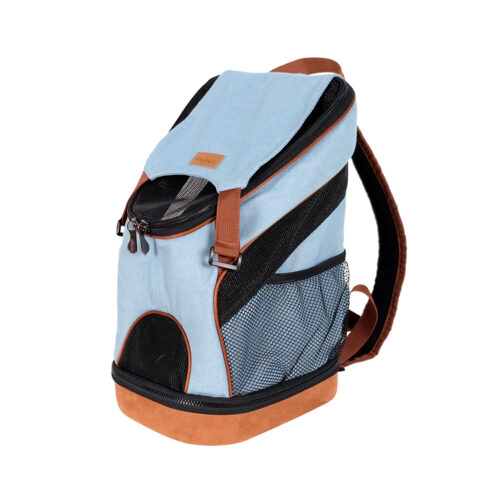 New Denim Fun Lightweight Pet Backpack - Denim