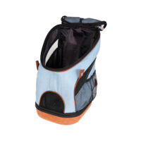 New Denim Fun Lightweight Pet Backpack - Denim